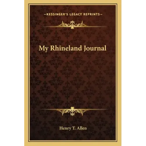 My Rhineland Journal