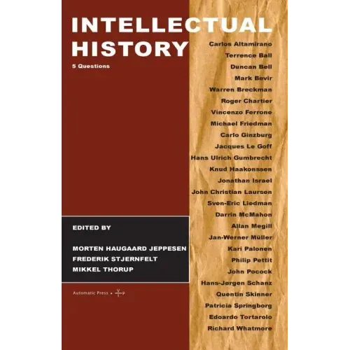 Intellectual History: 5 Questions