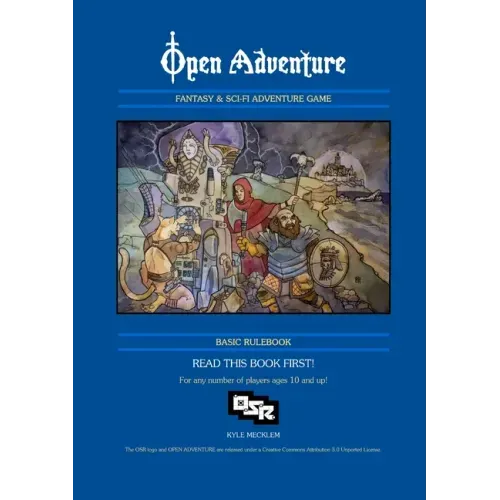 Open Adventure Basic Rulebook (Paperback)