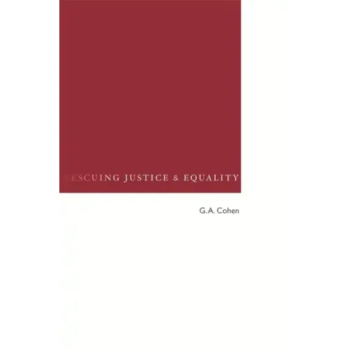 Rescuing Justice and Equality