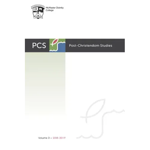 Post-Christendom Studies: Volume 3