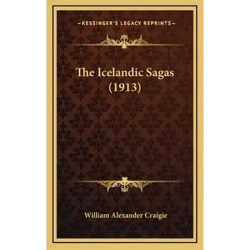 The Icelandic Sagas (1913)