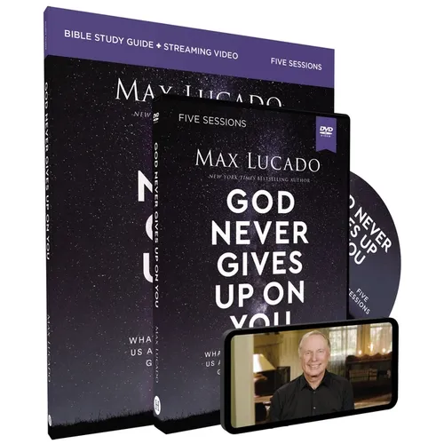 God Never Gives Up on You Study Guide with DVD: What Jacob's Story Teaches Us about Grace, Mercy, and God's Relentless Love