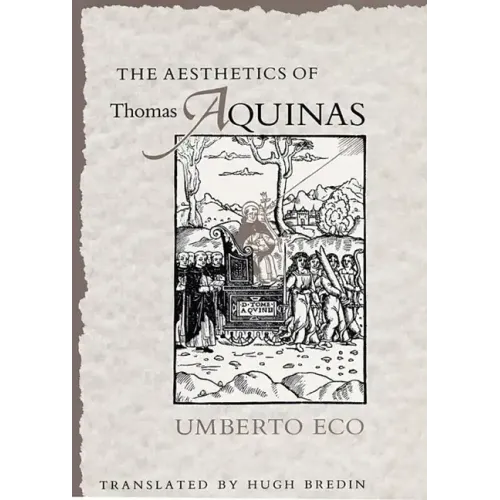 The Aesthetics of Thomas Aquinas