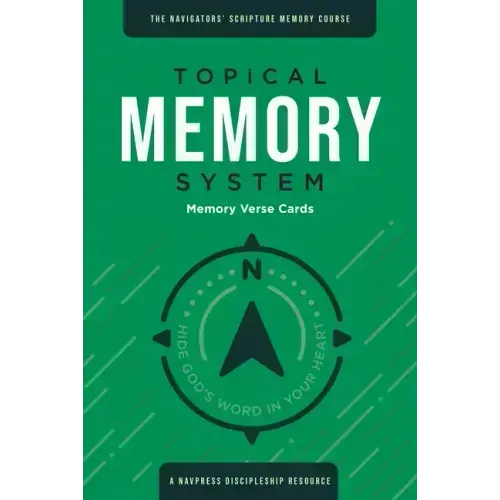 Topical Memory System, Memory Verse Cards: Hide God's Word in Your Heart