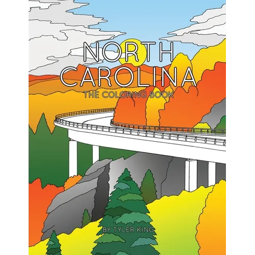 North Carolina: The Coloring Book