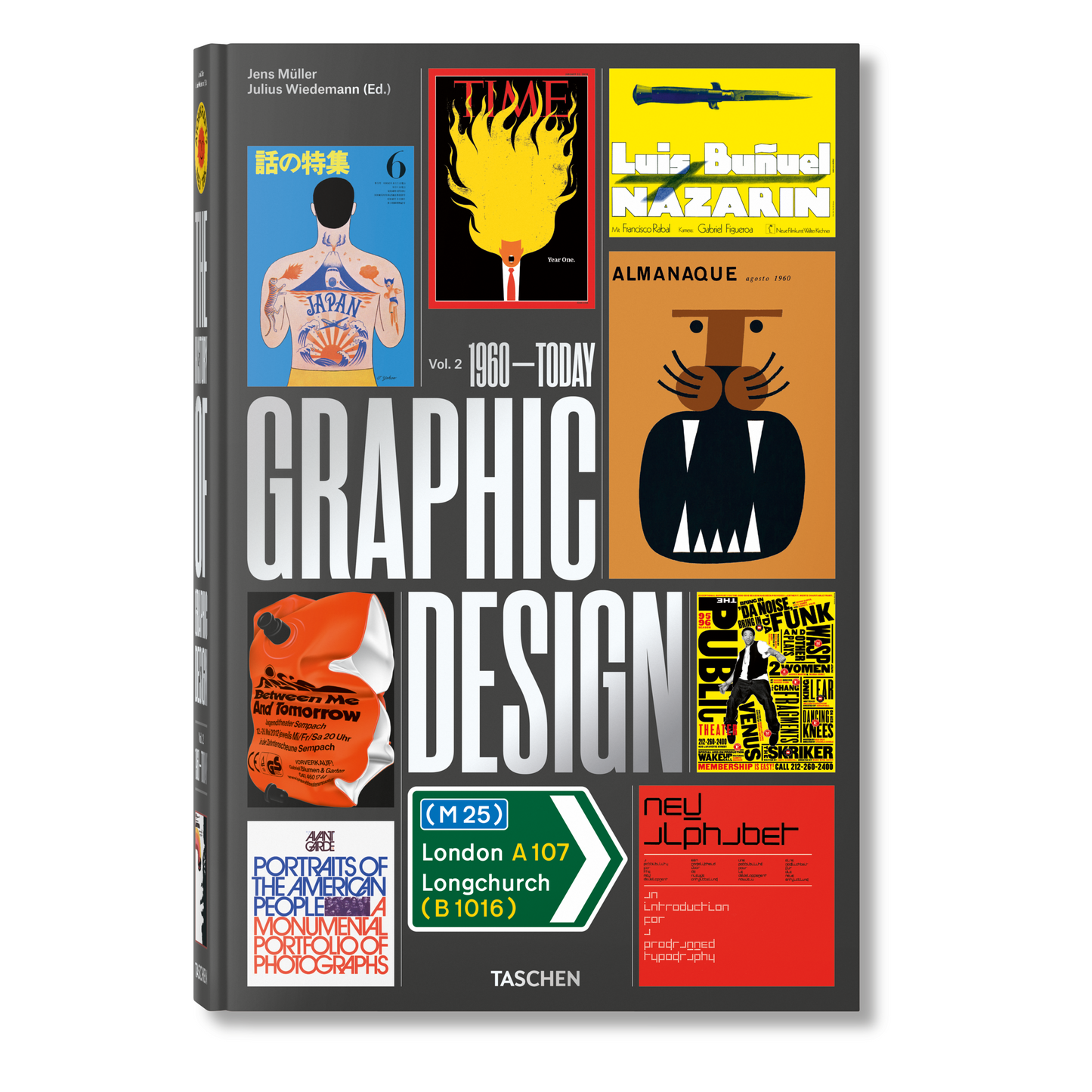 The History of Graphic Design. Vol. 2. 1960–Today (German, French, English) Book