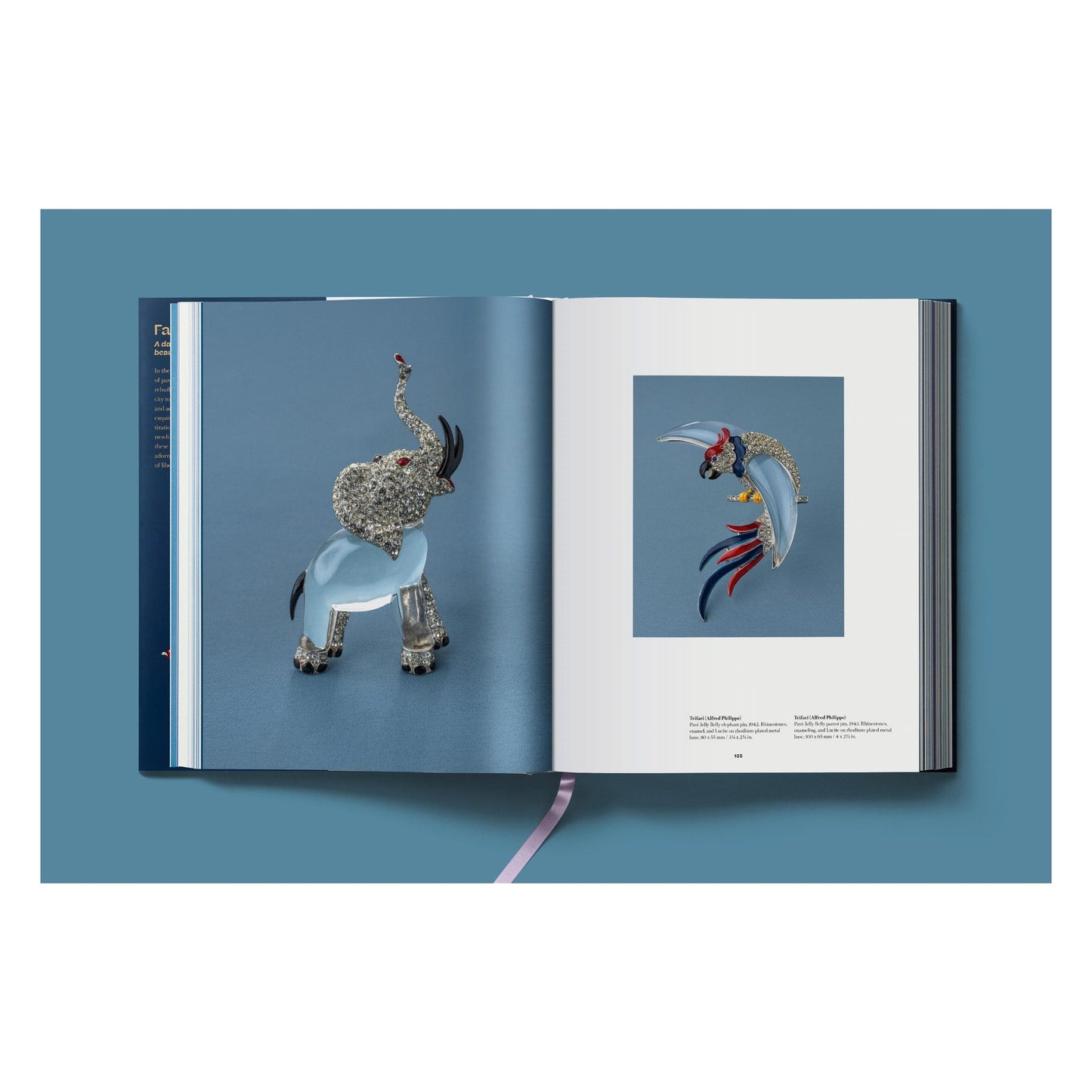 Costume Jewelry (German, French, English) Book