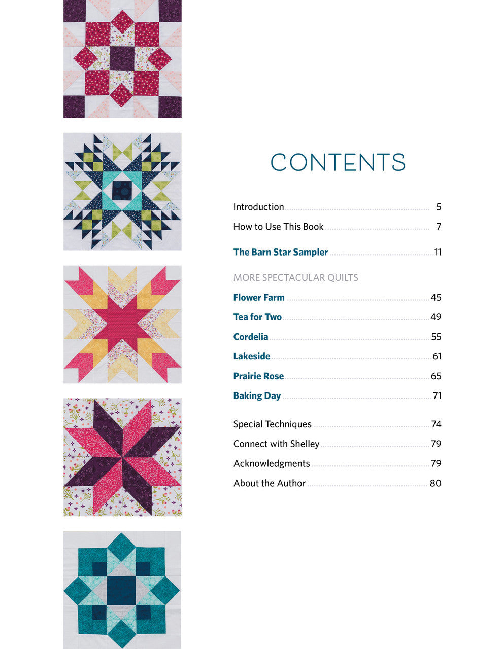 Barn Star Sampler Book