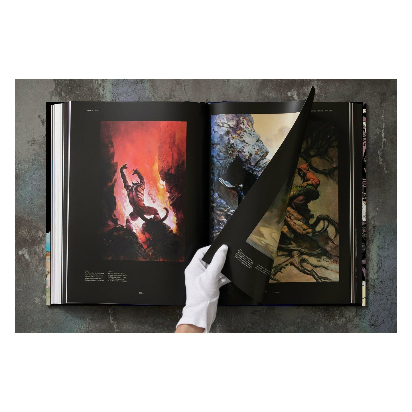 The Fantastic Worlds of Frank Frazetta (German, French, English) Book