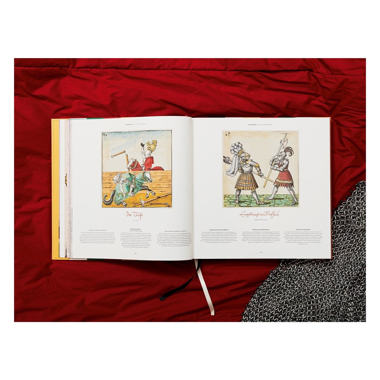 Freydal. Medieval Games. The Book of Tournaments of Emperor Maximilian I (German, French, English) Book