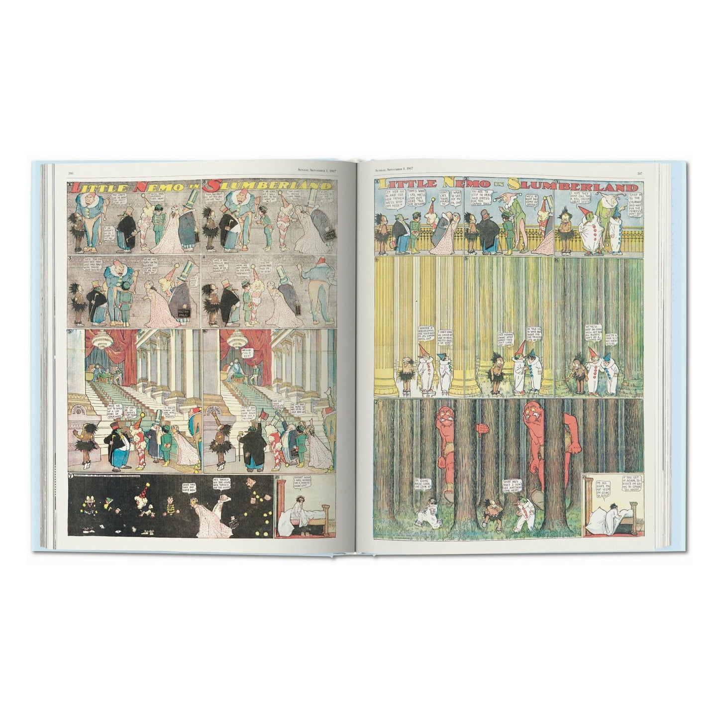 Winsor McCay. The Complete Little Nemo (German, French, English) Book