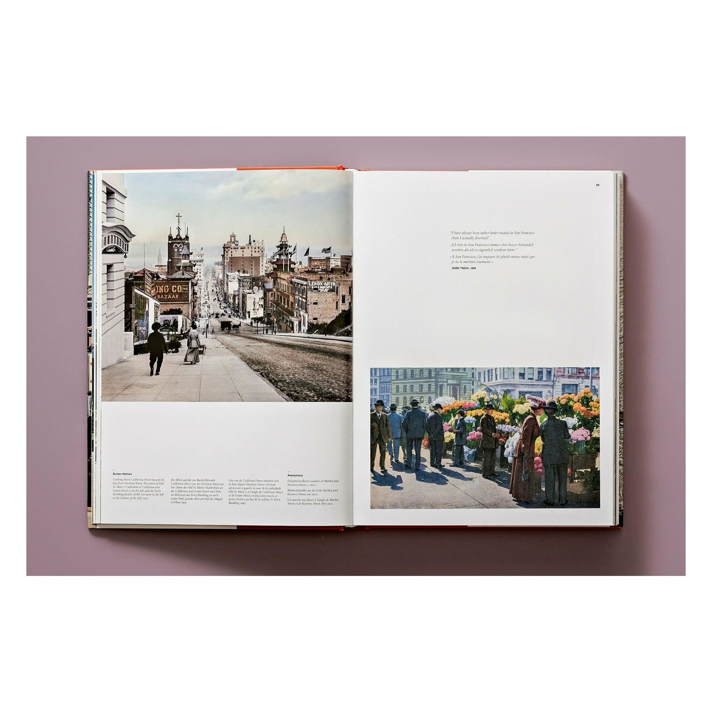 San Francisco. Portrait of a City (German, French, English) Book