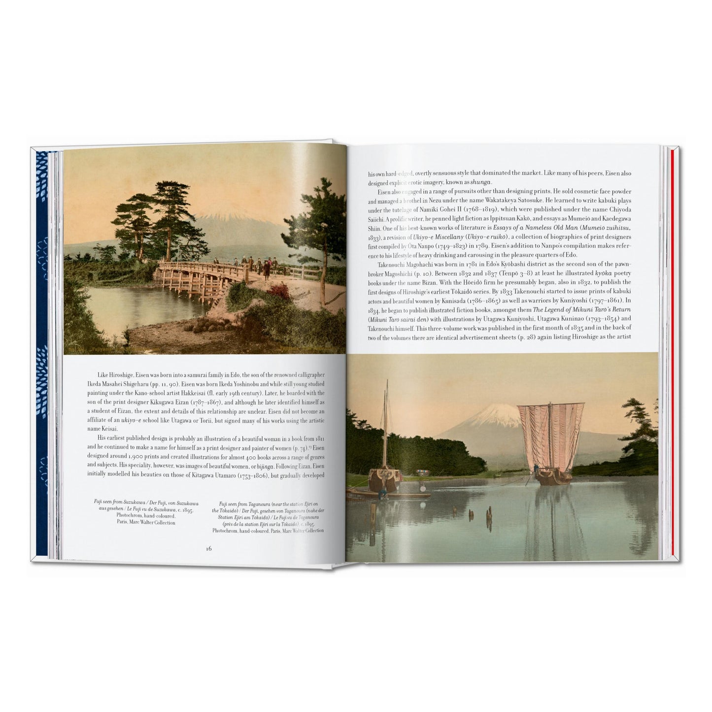 Hiroshige & Eisen. The Sixty-Nine Stations along the Kisokaido. 40th Ed. (German, French, English) Book