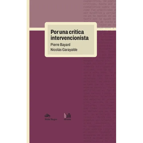 Por una crítica intervencionista