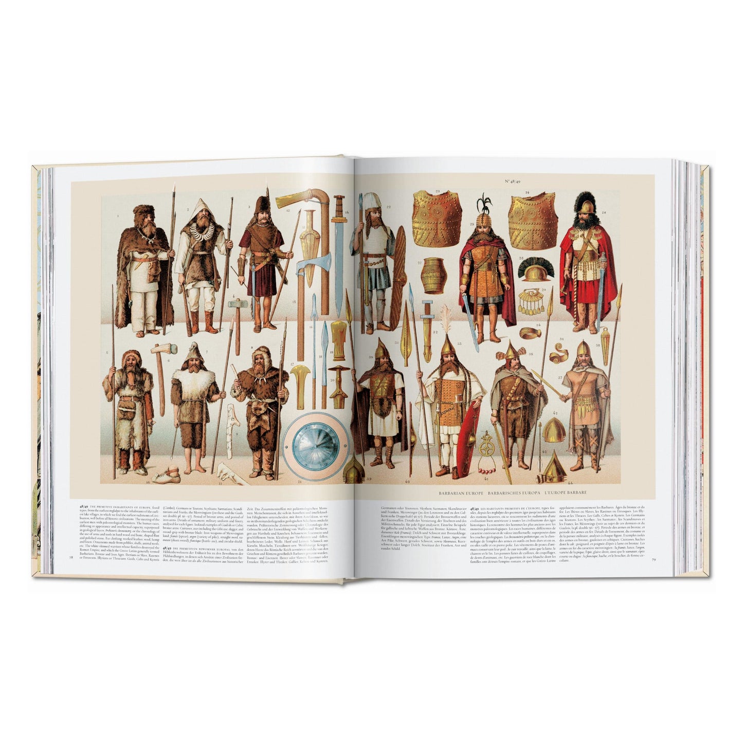 Racinet. The Complete Costume History (German, French, English) Book