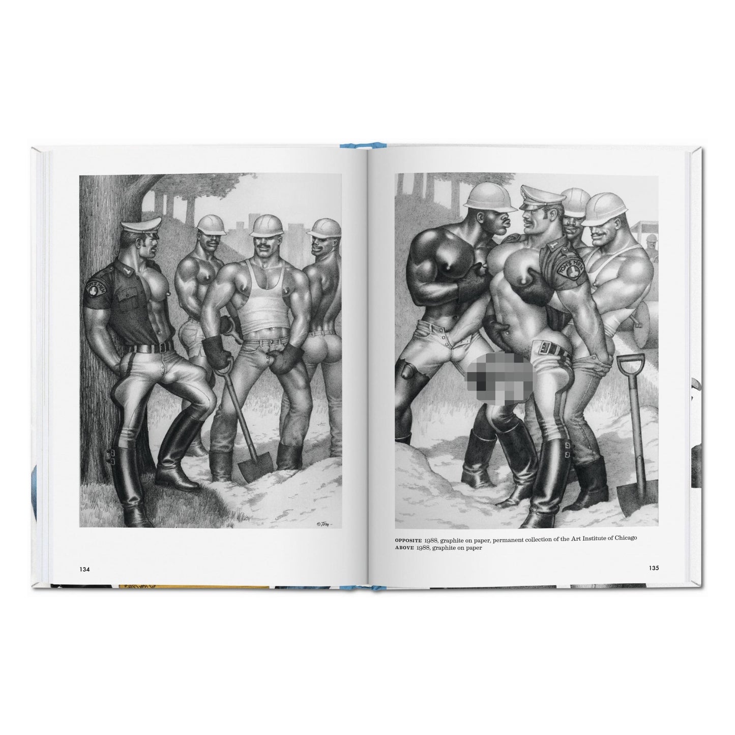 The Little Book of Tom. Blue Collar (German, French, English) Book