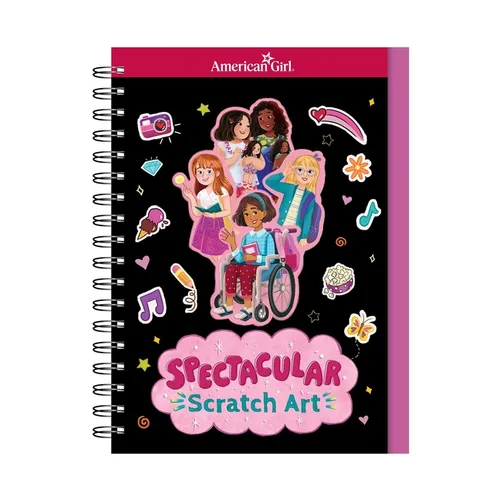 American Girl: Spectacular Scratch Art