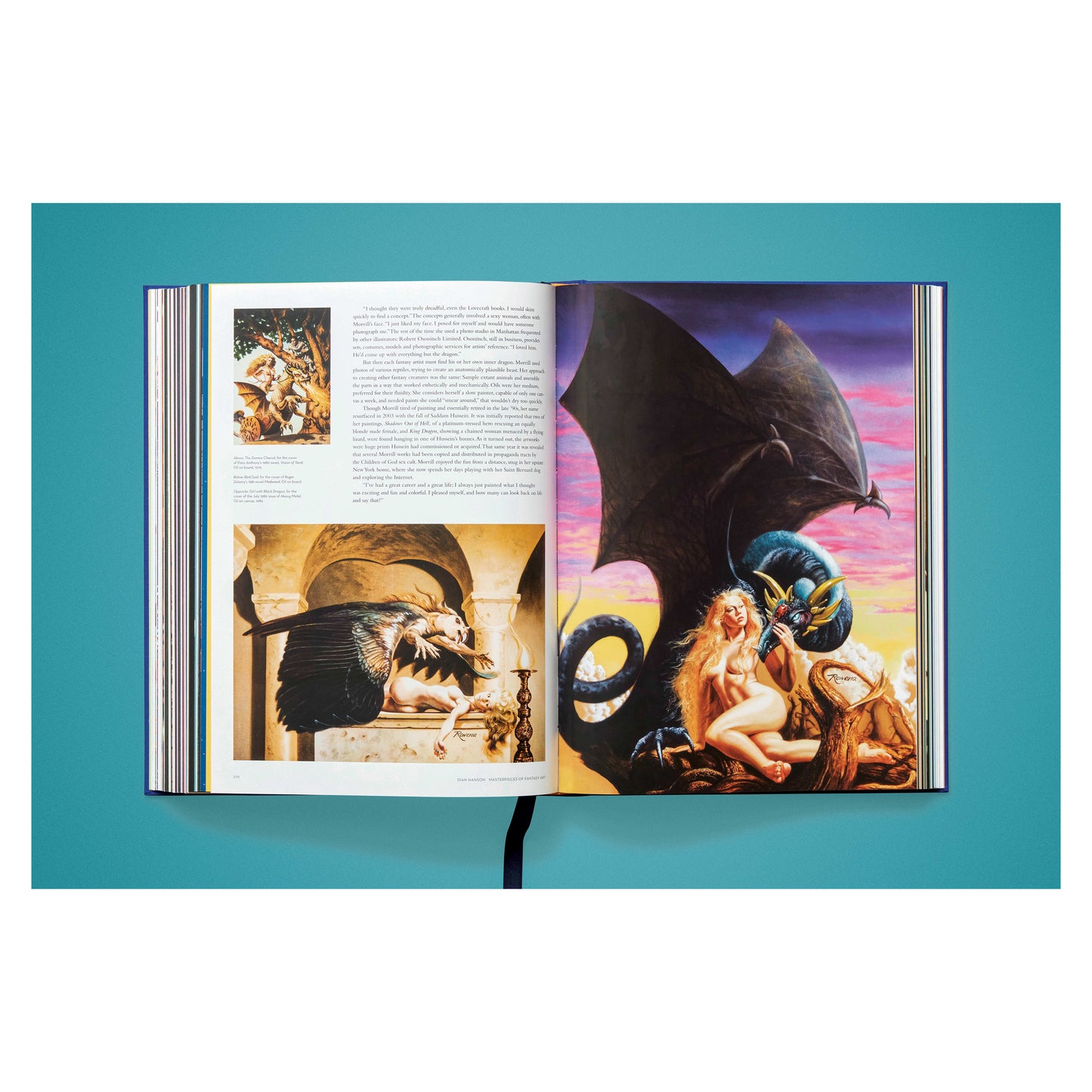 Masterpieces of Fantasy Art (German, French, English) Book