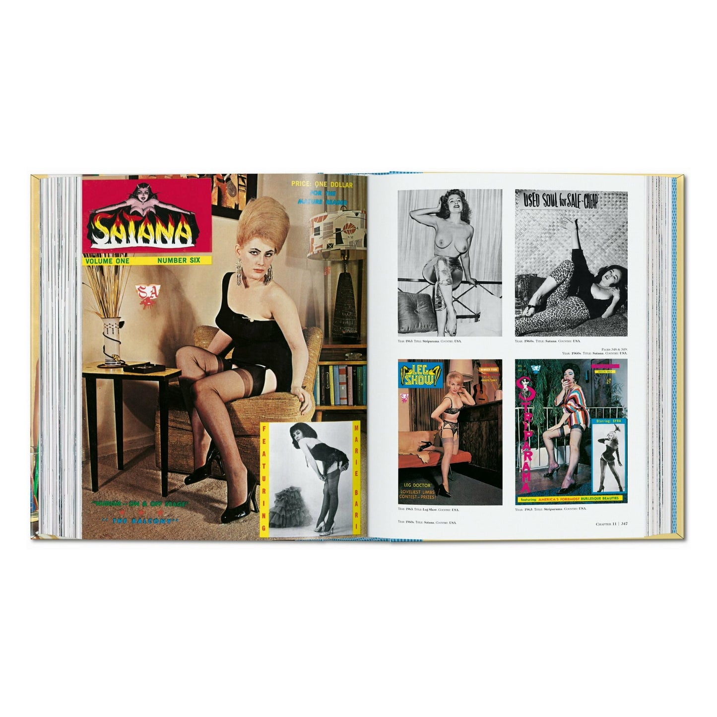 Dian Hanson’s: The History of Men’s Magazines. Vol. 4: 1960s Under the Counter (German, French, English) Book