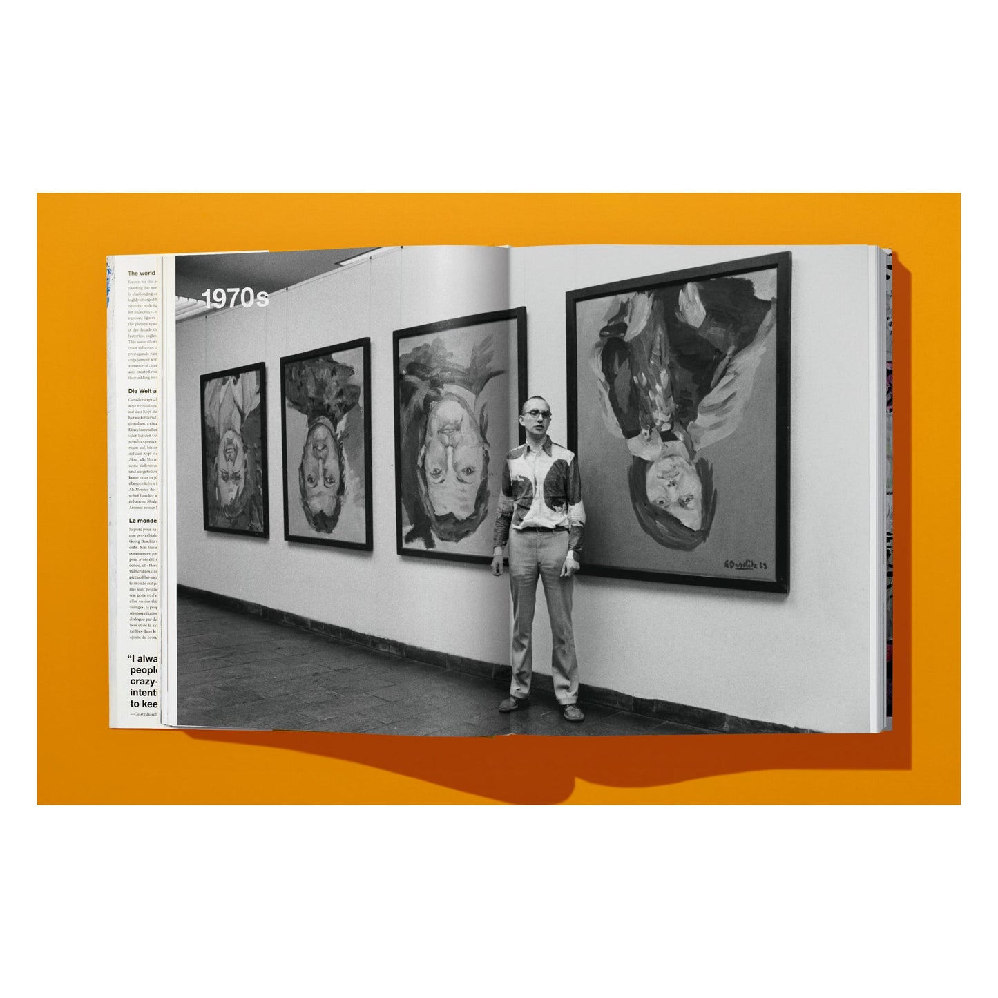 Georg Baselitz (German, French, English) Book