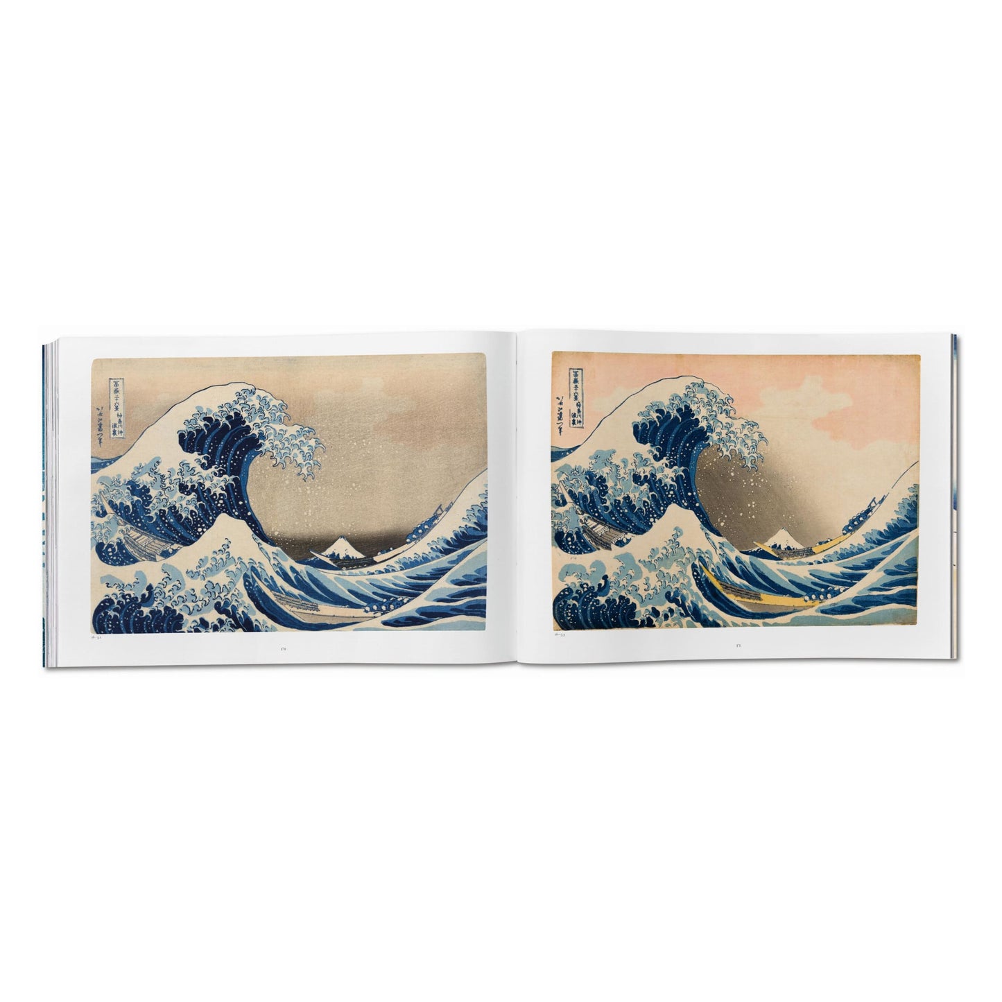 Hokusai. Thirty-six Views of Mount Fuji (German, French, English) Book