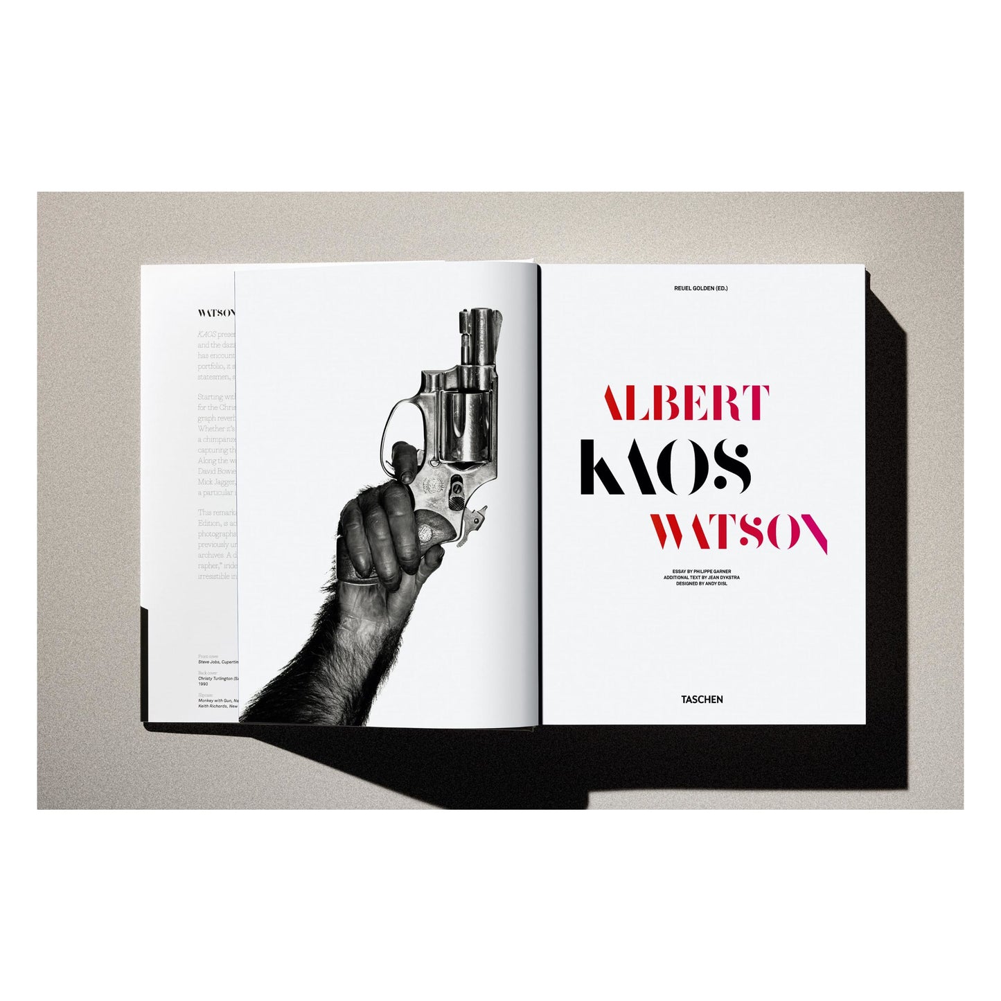 Albert Watson. Kaos (German, French, English) Book