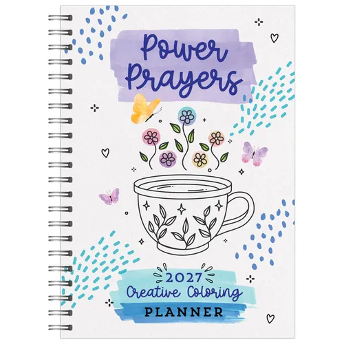 2027 Power Prayers Creative Coloring Planner