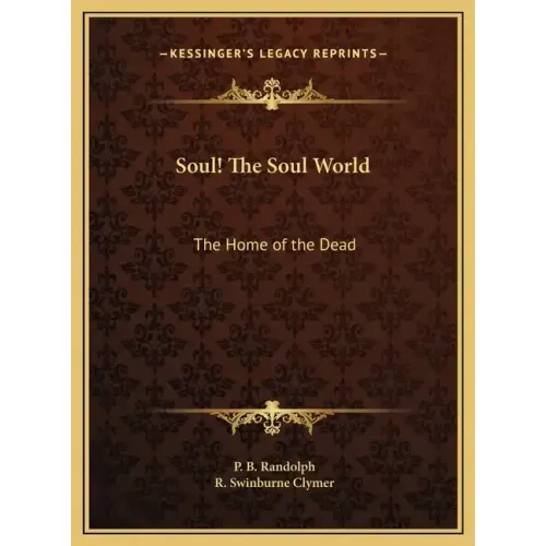 Soul! The Soul World: The Home of the Dead