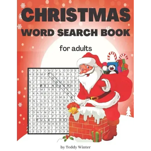 Christmas Word Search Book For Adults: Large Print Christian Find Word Puzzles For Kids Brain Sharper