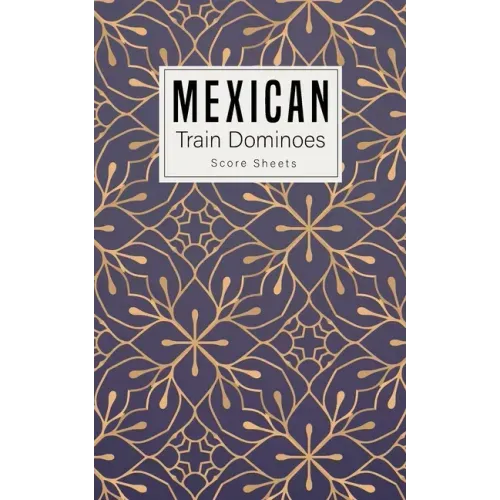 Mexican Train Dominoes Score Sheet: Small size pads were great. Mexican Train Score Record Dominoes Scoring Game Record Level Keeper Book, size 5x8 in