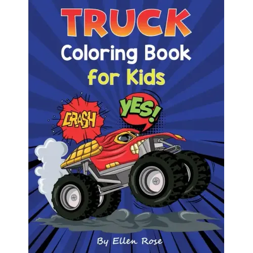 Truck Coloring Book for Kids