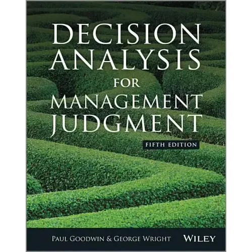 Decision Analysis for Management Judgment