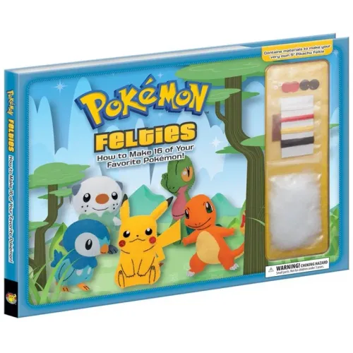 Pokemon Felties: How to Make 16 of Your Favorite Pokemon