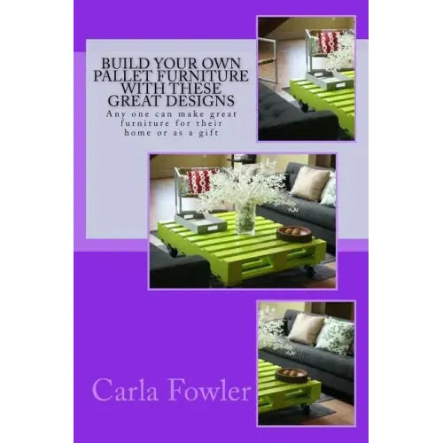 Build Your Own Pallet Furniture With These Great Designs: Any one can make great furniture for their home or as a gift