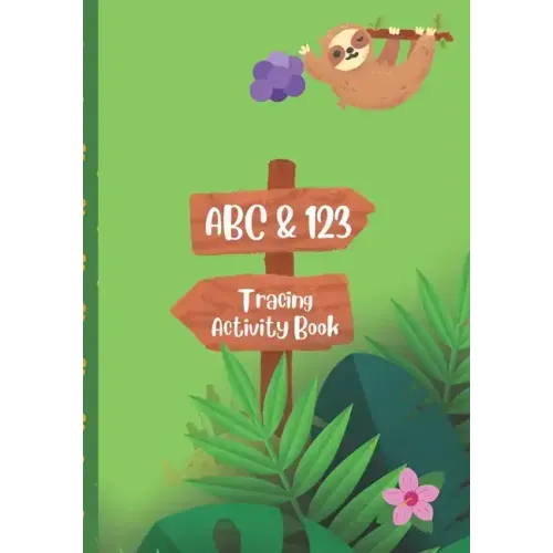 ABC's & 123's Tracing Activity Book