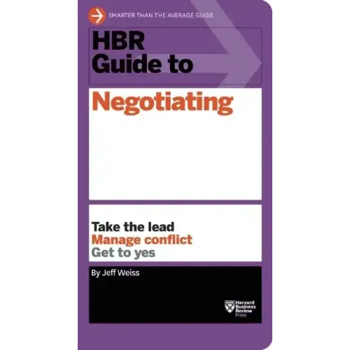 HBR Guide to Negotiating