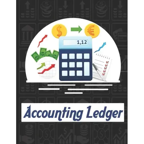 accounting ledgers: for bookkeeping Accounting General Ledge, sustained and long lasting tracking and record keeping Size:8.5"x11" in 100