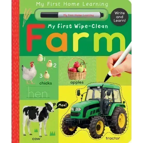 My First Wipe-Clean Farm: Write and Learn!