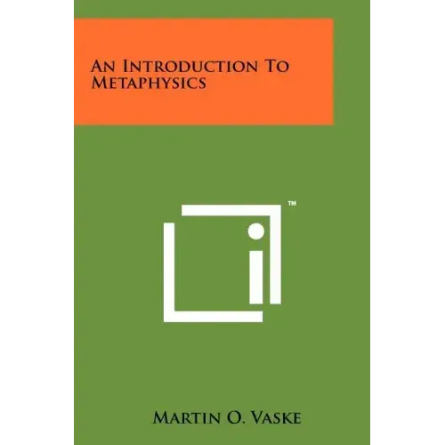 An Introduction To Metaphysics