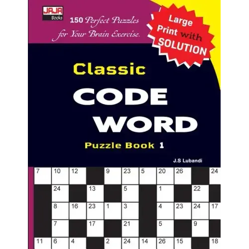 Classic CODE WORD Puzzle Book