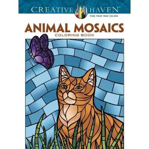 Creative Haven Animal Mosaics Coloring Book