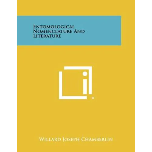 Entomological Nomenclature And Literature