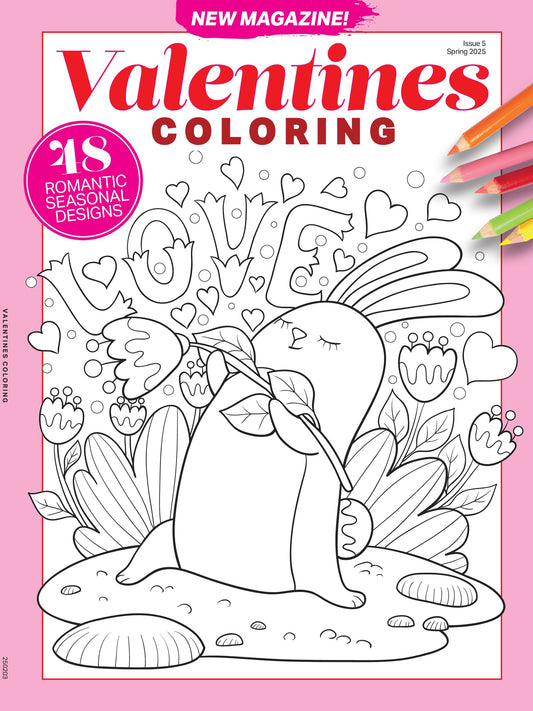 Valentine’s Coloring - 48 Romantic Designs: Unleash Your Artistic Side & Celebrate Love, Discover The Joy Of Creativity, Coloring For All, Loved Themed Illustrations, Make Beautiful Memories & More!