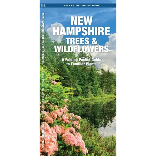New Hampshire Trees & Wildflowers: A Folding Pocket Guide to Familiar Plants