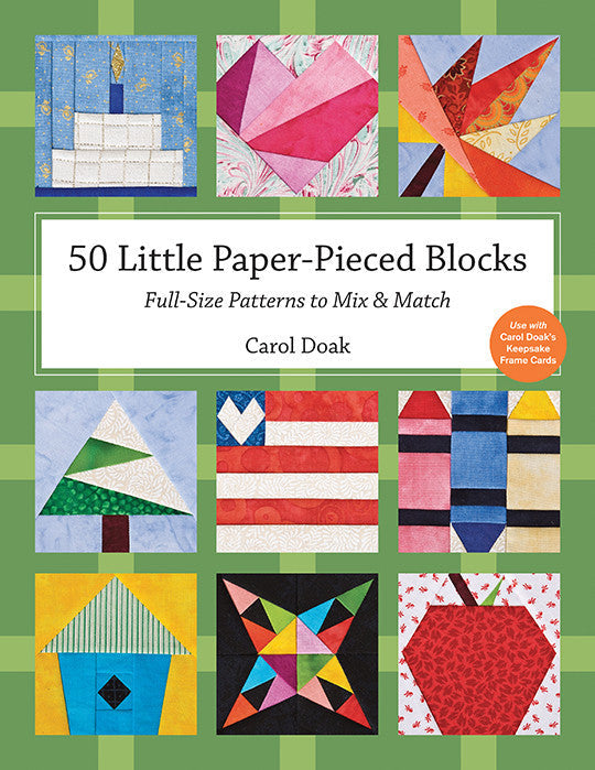 50 Little Paper-Pieced Blocks Book