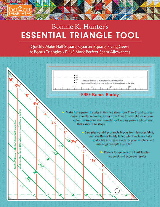 fast2cut Bonnie K. Hunter's Essential Triangle Tool