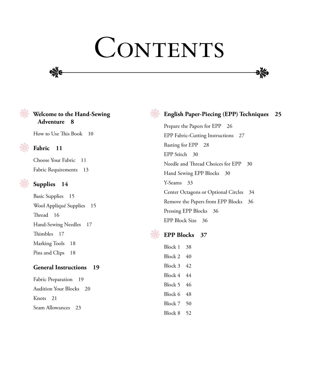 Hand Sewing Book