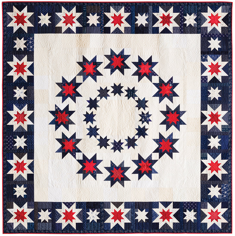 Red, White & Blue Star Quilts Book