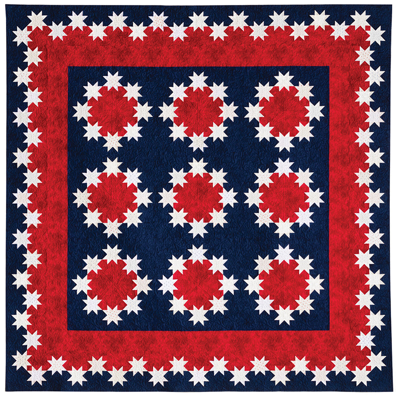 Red, White & Blue Star Quilts Book